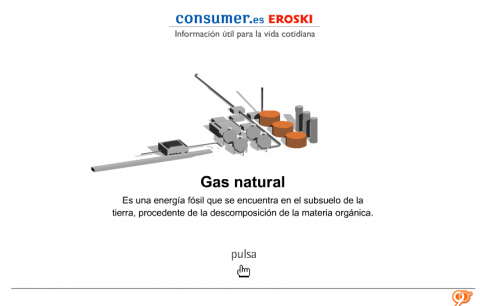 Infografía gas natural
