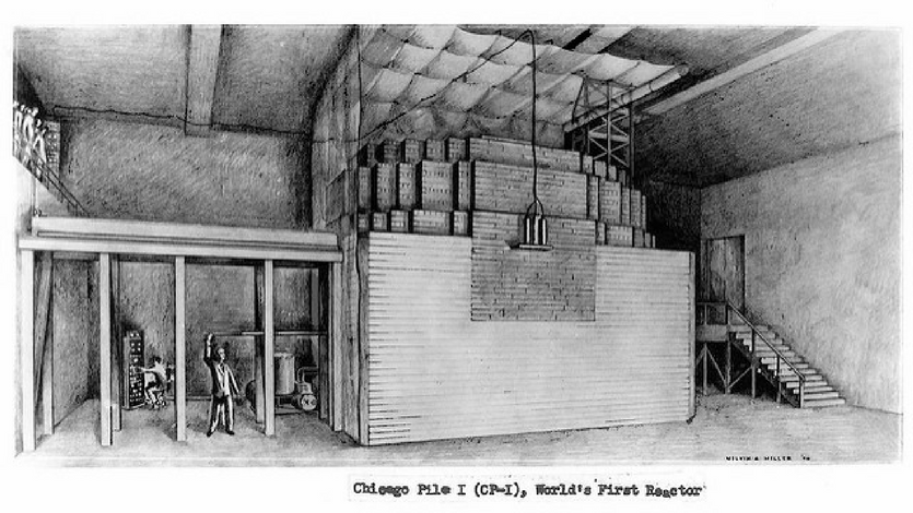 Chicago Pile-1 de Enrico Fermi